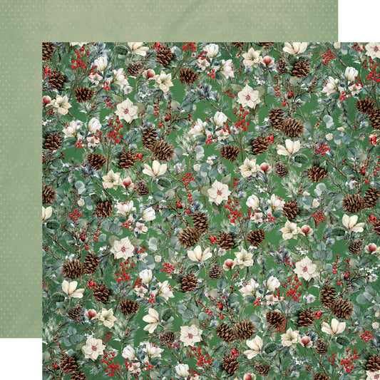 Simple Vintage Old-Fashioned Christmas - Dear Santa - 12x12 Pattern Paper