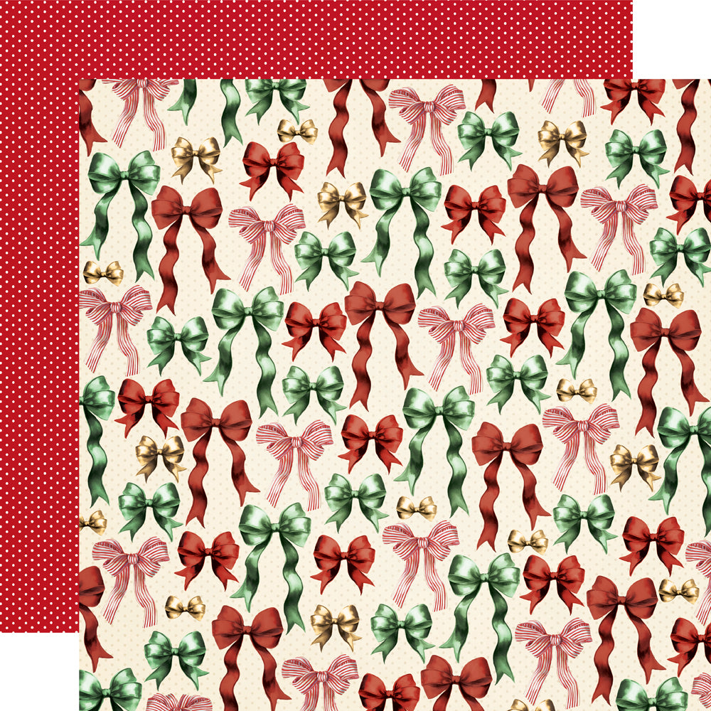 Simple Vintage Old-Fashioned Christmas - Sweet Traditions - 12x12 Pattern Paper