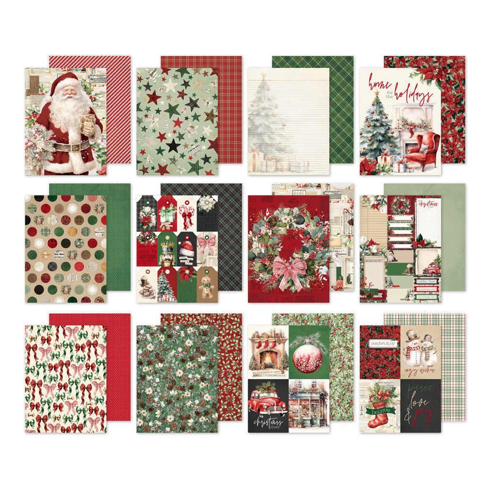 Simple Vintage Old-Fashioned Christmas - 6x8 Paper Pad