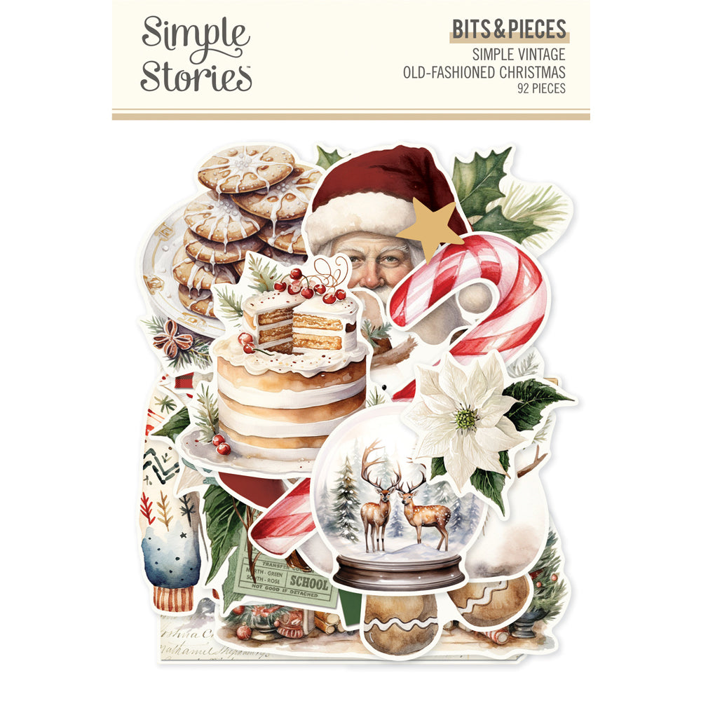 Simple Vintage Old-Fashioned Christmas - Bits & Pieces
