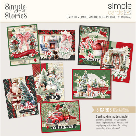 Simple Vintage Old-Fashioned Christmas - Simple Cards Card Kit