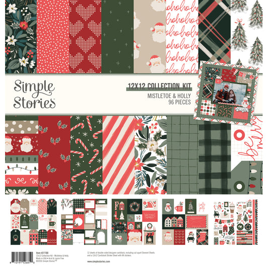 Mistletoe & Holly - 12x12 Collection