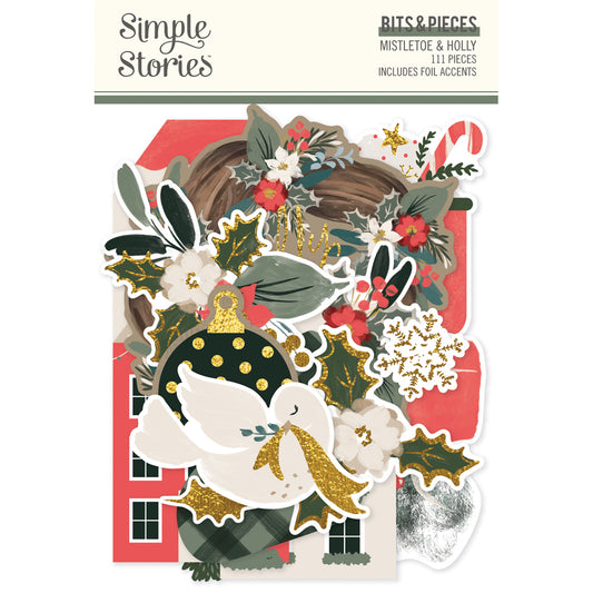 Mistletoe & Holly - Bits & Pieces