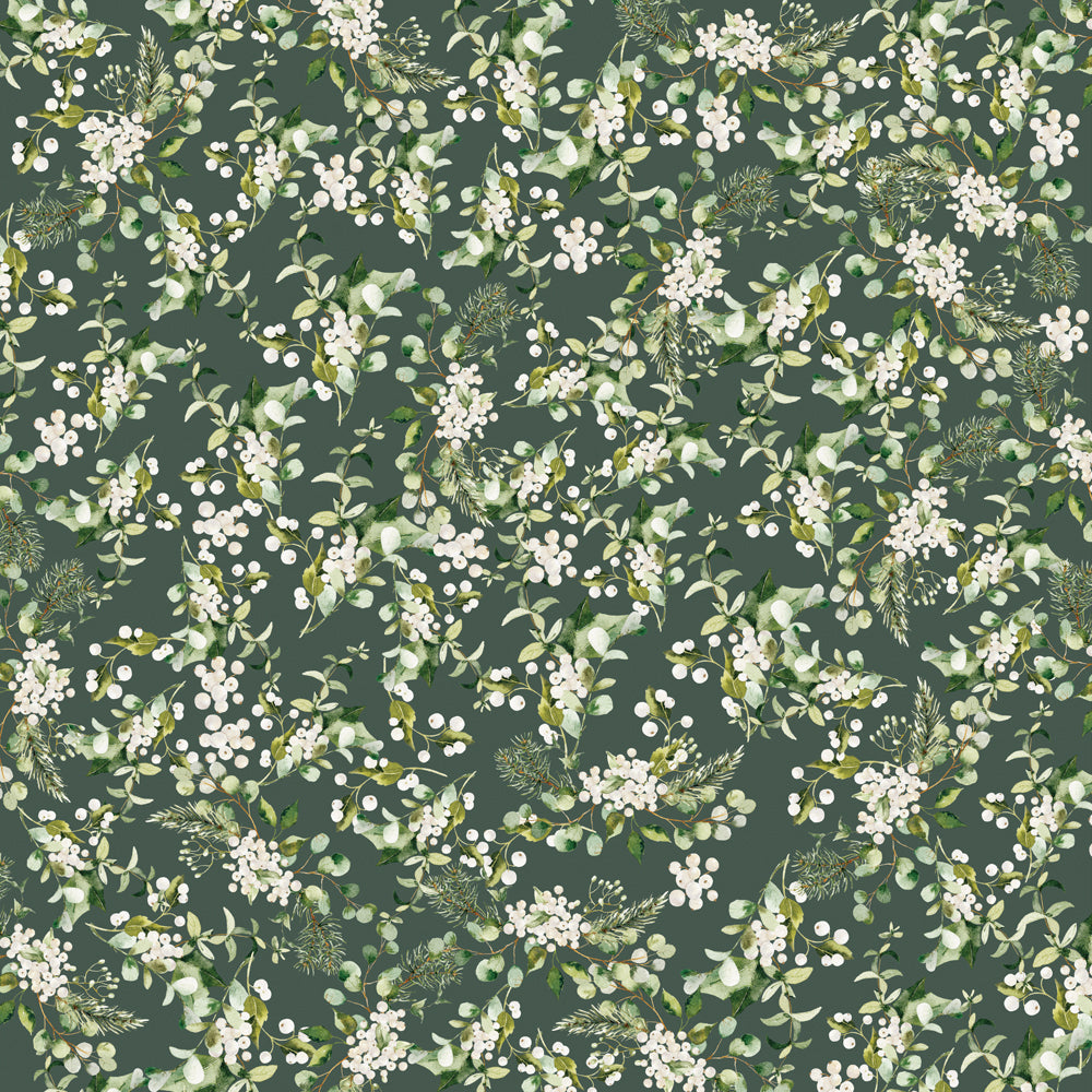 Simple Vintage Evergreen Memories - Journal Elements - 12x12 Pattern Paper