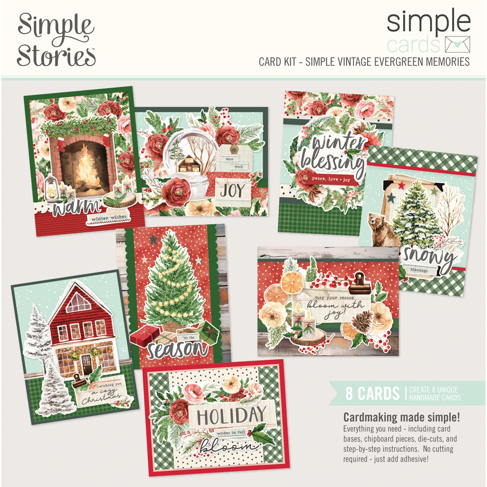 Simple Vintage Evergreen Memories - Simple Cards Card Kit