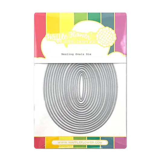 Nesting Oval - Dies