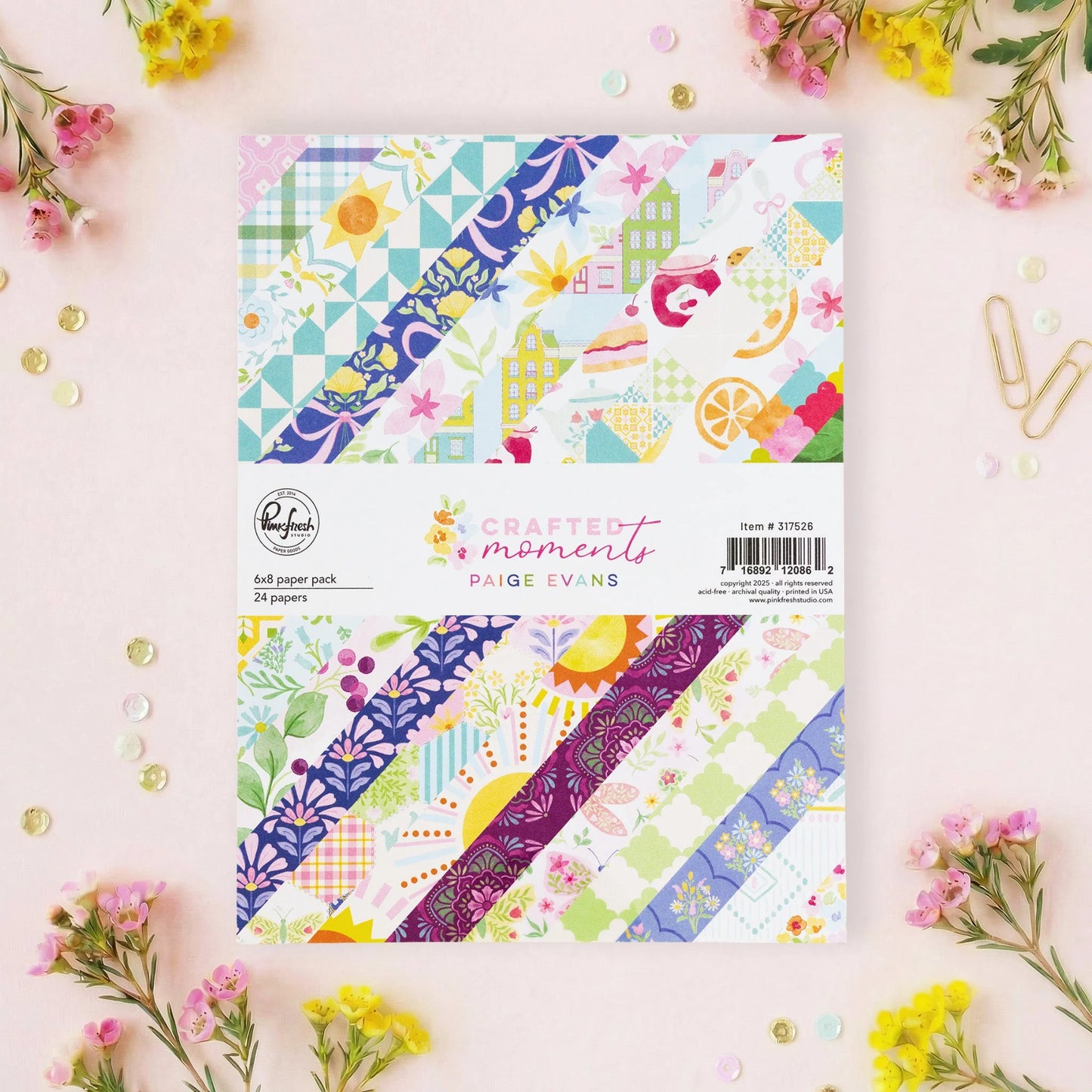 Crafted Moments - 6x8 Paper Pack