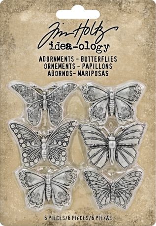 Idea-Ology Metal Adornments - Butterflies