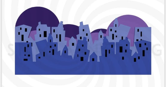 Bewitched City Scape - Builder Die