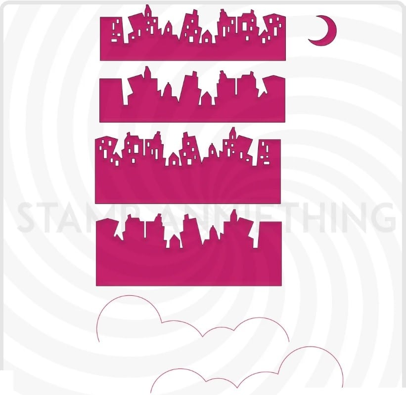 Bewitched City Scape - Builder Die