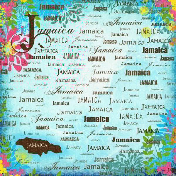 Jamaica Paradise - 12x12 Pattern Paper