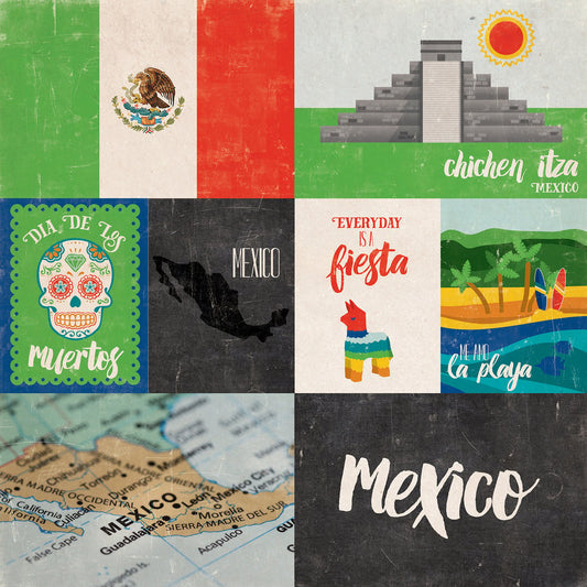 Mexico Around the world paper