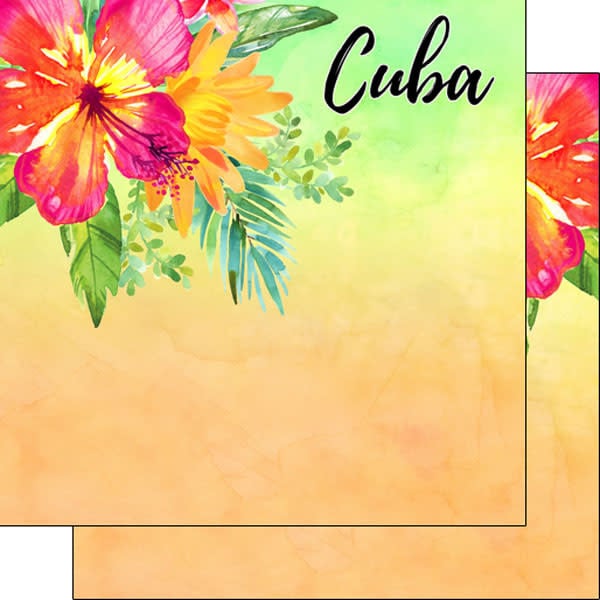 Cuba - 12x12 Pattern Paper