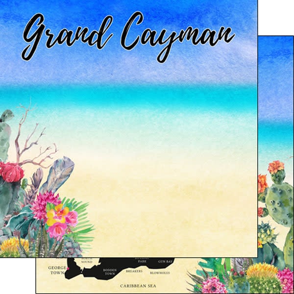 Grand Cayman Getaway - 12x12 Pattern Paper