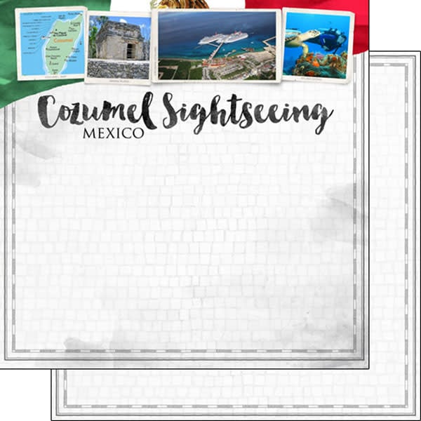 Cozumel City - 12x12 Pattern Paper