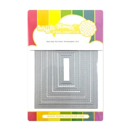 A2 Nesting Stitched Rectangle - Dies