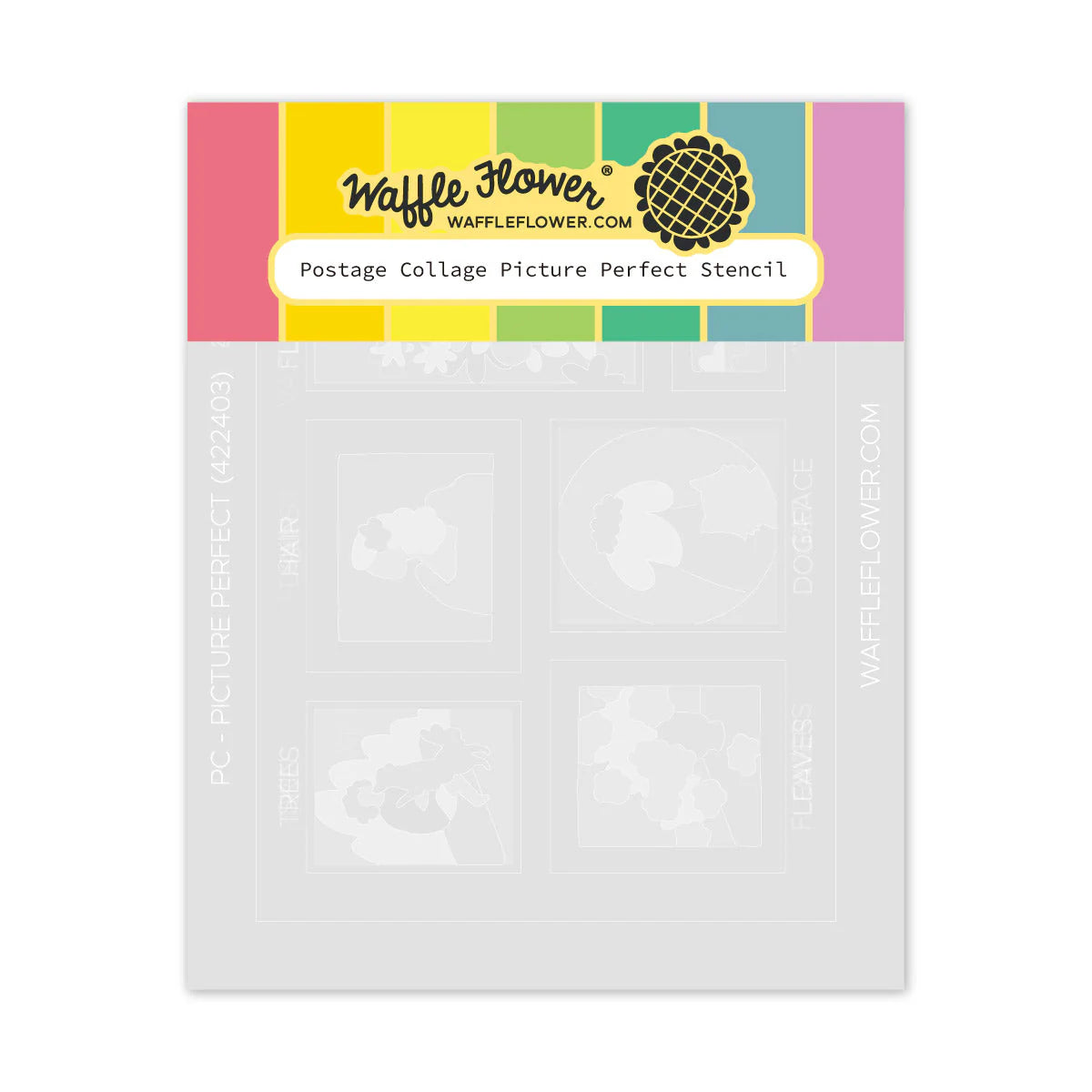 Postage Collage Picture Perfect - Stencils