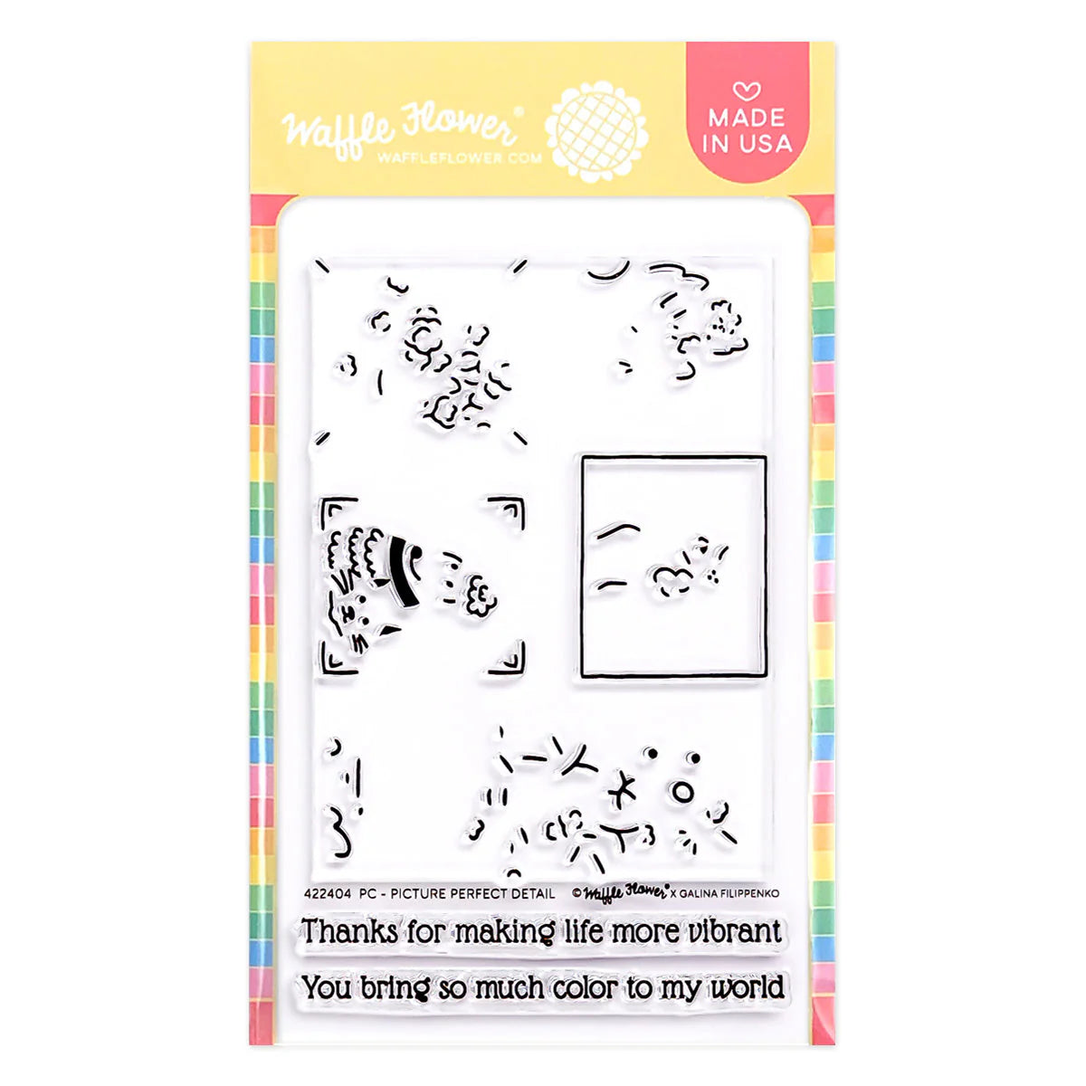 Postage Collage Picture Perfect - Detail Stamps
