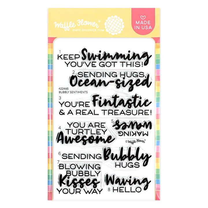Bubbly Sentiments - Stamps