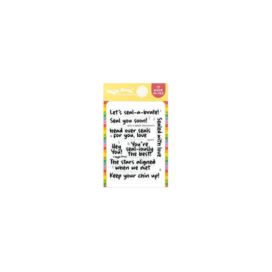 Seal-A-Brate Sentiments - Stamps