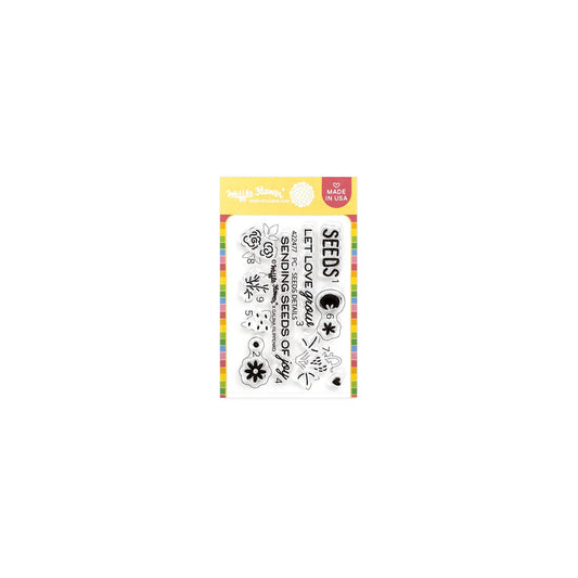 Postage Collage Seeds - Details Stamp