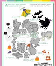 Postage Collage Spooktacular Icons - Die