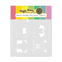 Square Postage - Nutcracker Stencil