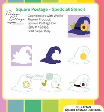 Square Postage Spellcial - Stencil
