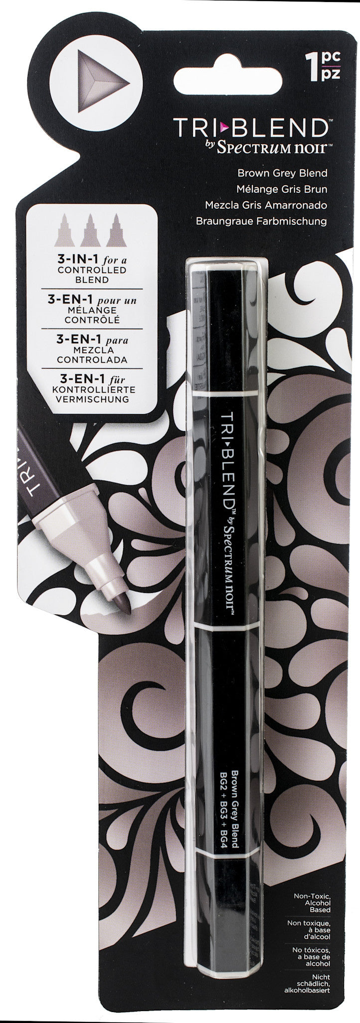 Triblend Marker - Brown Grey Blend
