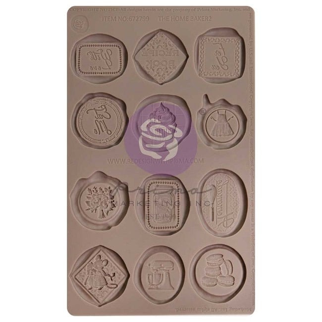 The Home Baker Collection Mould - Sweet Seal - 5"x8"x8mm