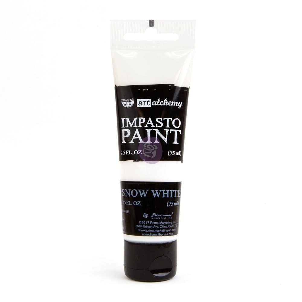 Art Alchemy - Impasto Paint - Snow White 2.5 oz*