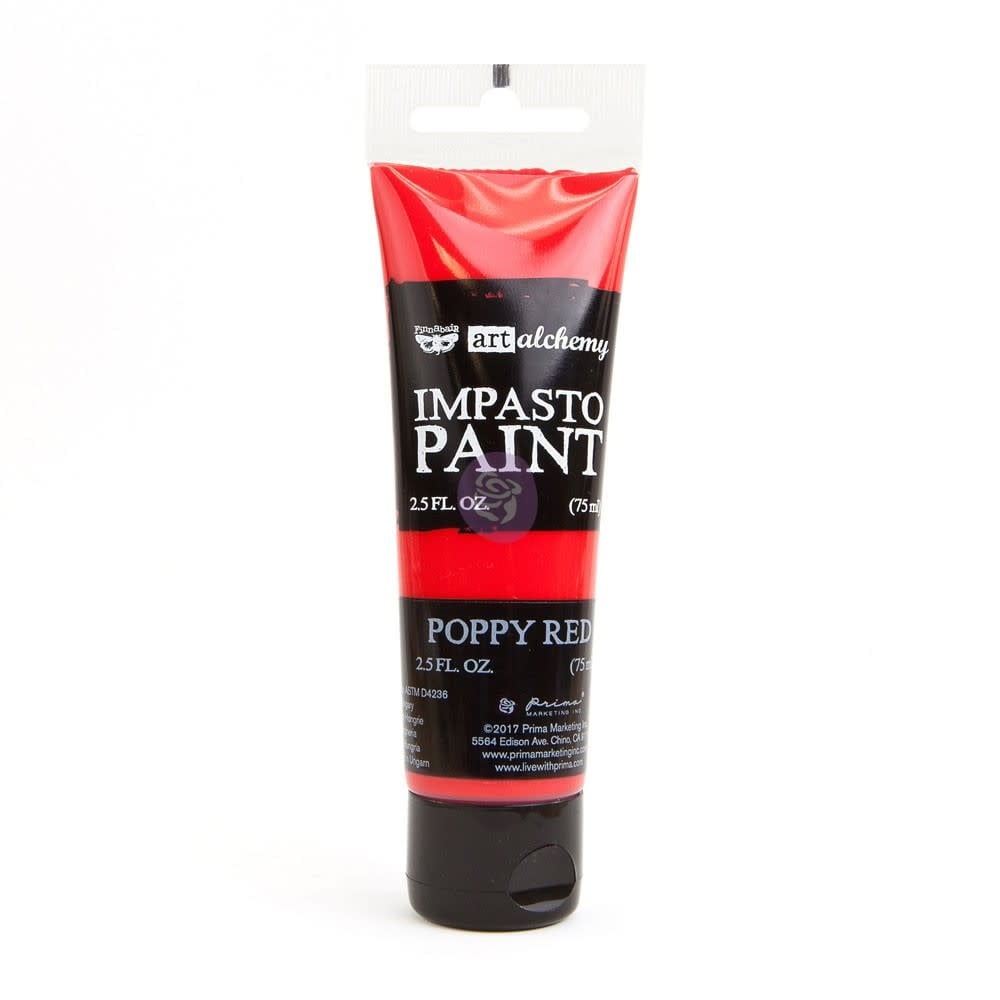 Art Alchemy - Impasto Paint - Poppy Red 2.5 oz