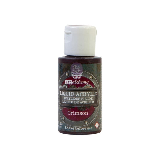 Art Alchemy - Liquid Acrylic - Crimson - 30ml