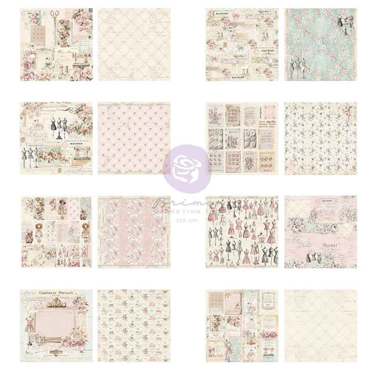 Buttons & Keepsakes - 12x12 Collection by Frank Garcia