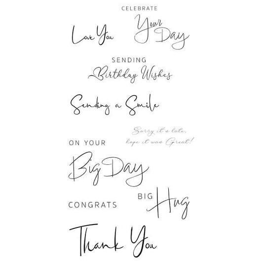 Daily Sentiments by Lisa Jones - Stamps*