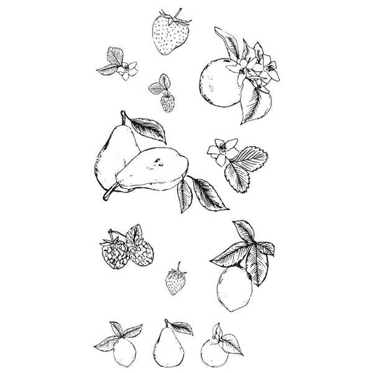 Botanical Fruit by Lisa Jones - Stamps*
