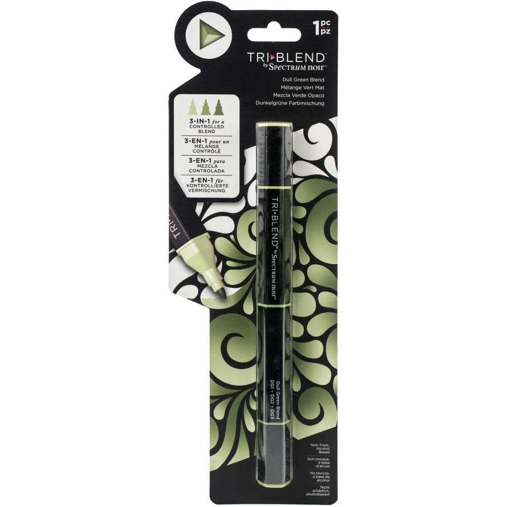 Triblend Marker -  Dull Green Blend