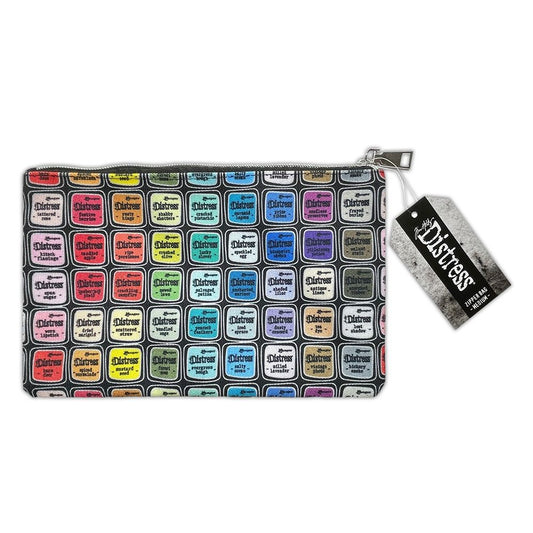 Tim Holtz Distress Zipper Bag - Medium (6x10)