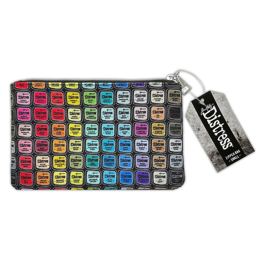 Tim Holtz Distress Zipper Bag - Small (5x8)