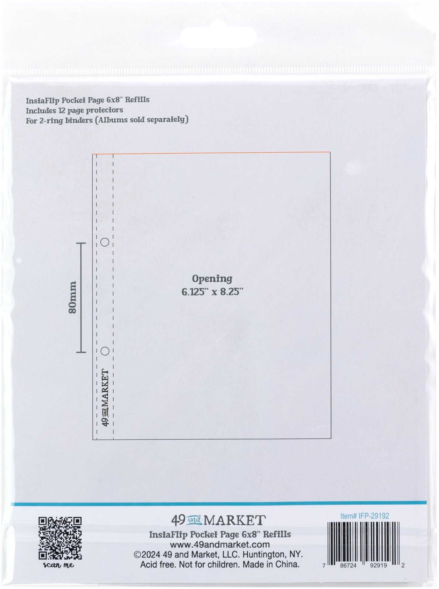 49 & Market - Instaflip Pocket Pages 6X8