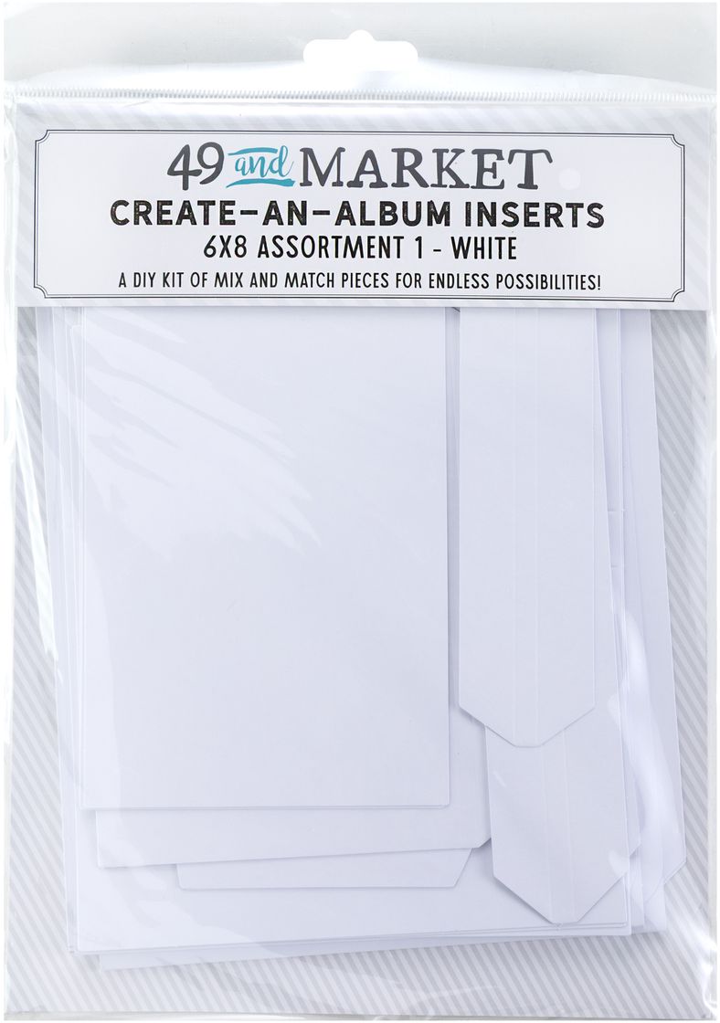 Create - An - Album - Foundation Insert #1 - White