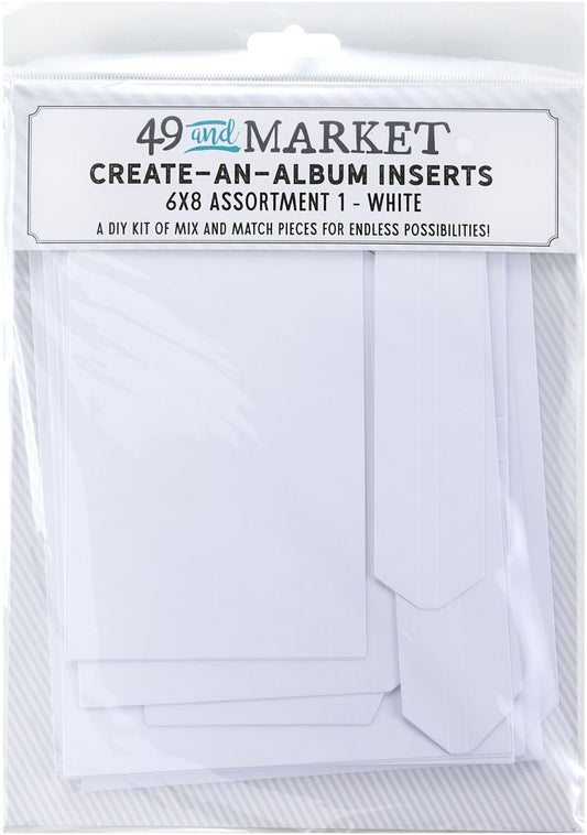 Create - An - Album - Foundation Insert #1 - White