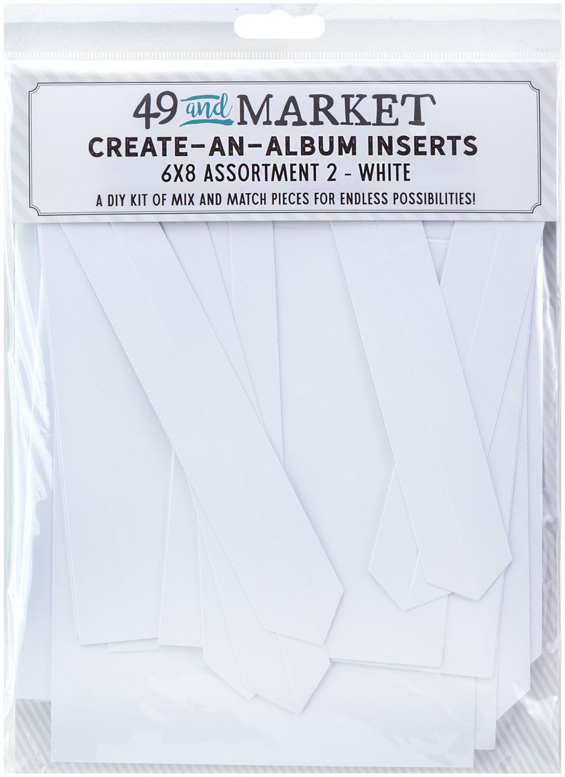 Create - An - Album - Foundation Inserts #2 - White