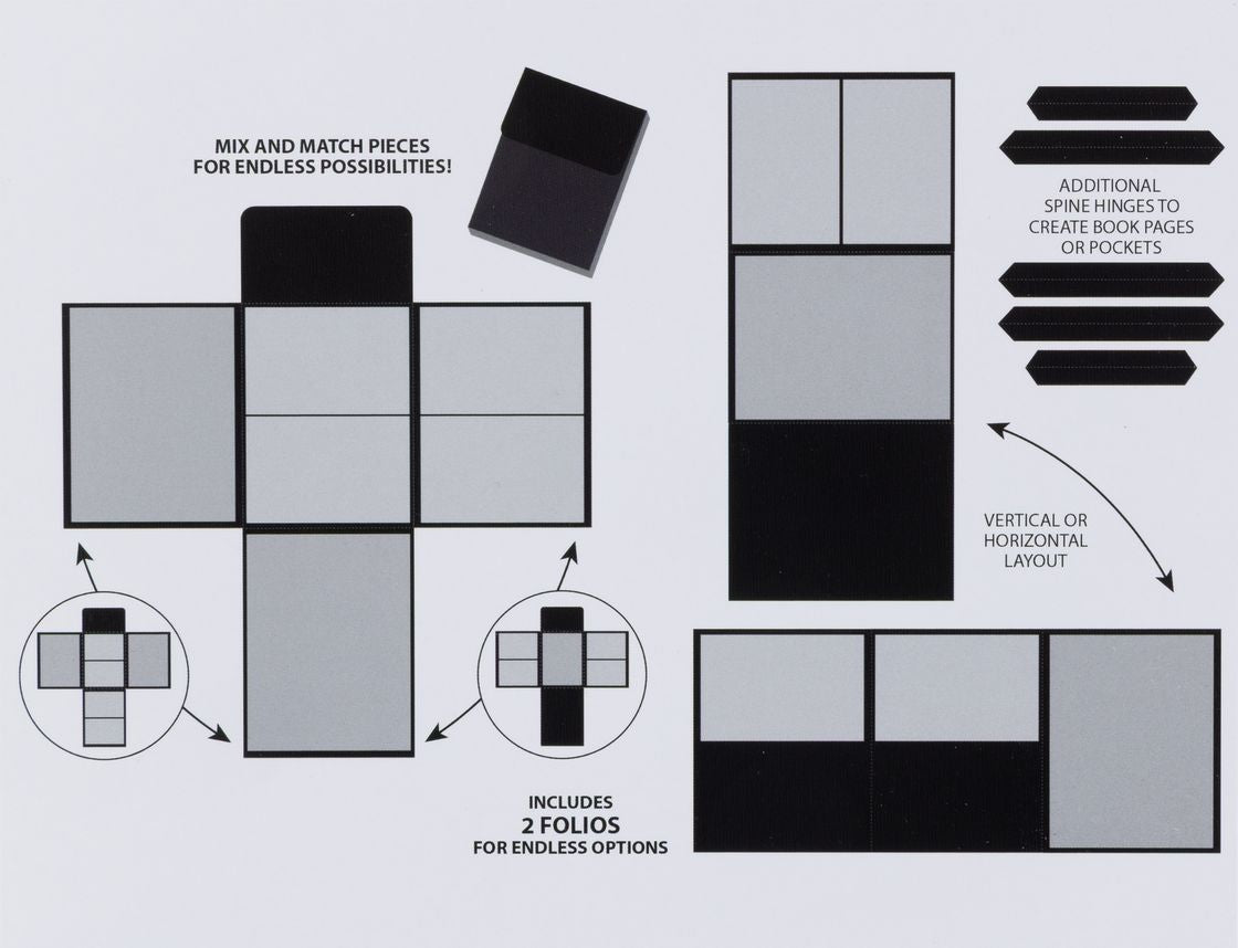 Create - An - Album - Foundation Inserts #2 - Black