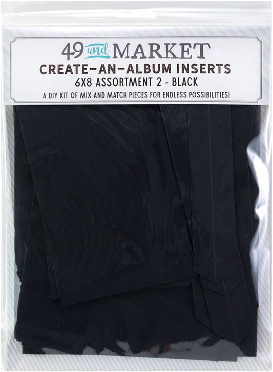 Create - An - Album - Foundation Inserts #2 - Black