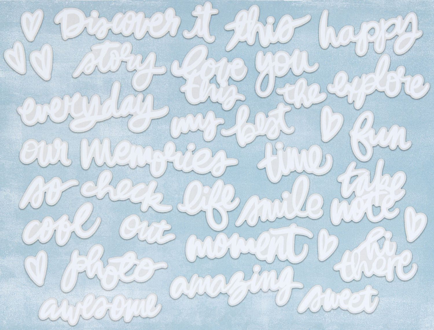 Irresistible Chipboard Words by Vicki Boutin