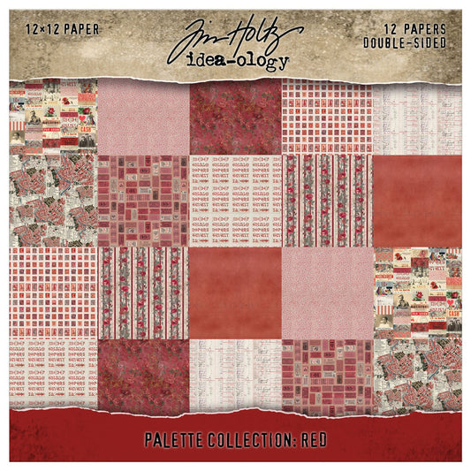 12x12 Idea-ology Double Sided Cardstock - Red