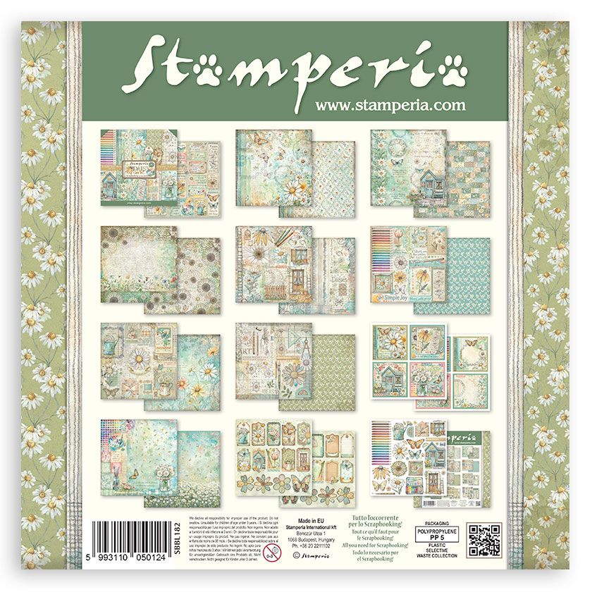 Daisy Art - 12x12 Double Sided Collection