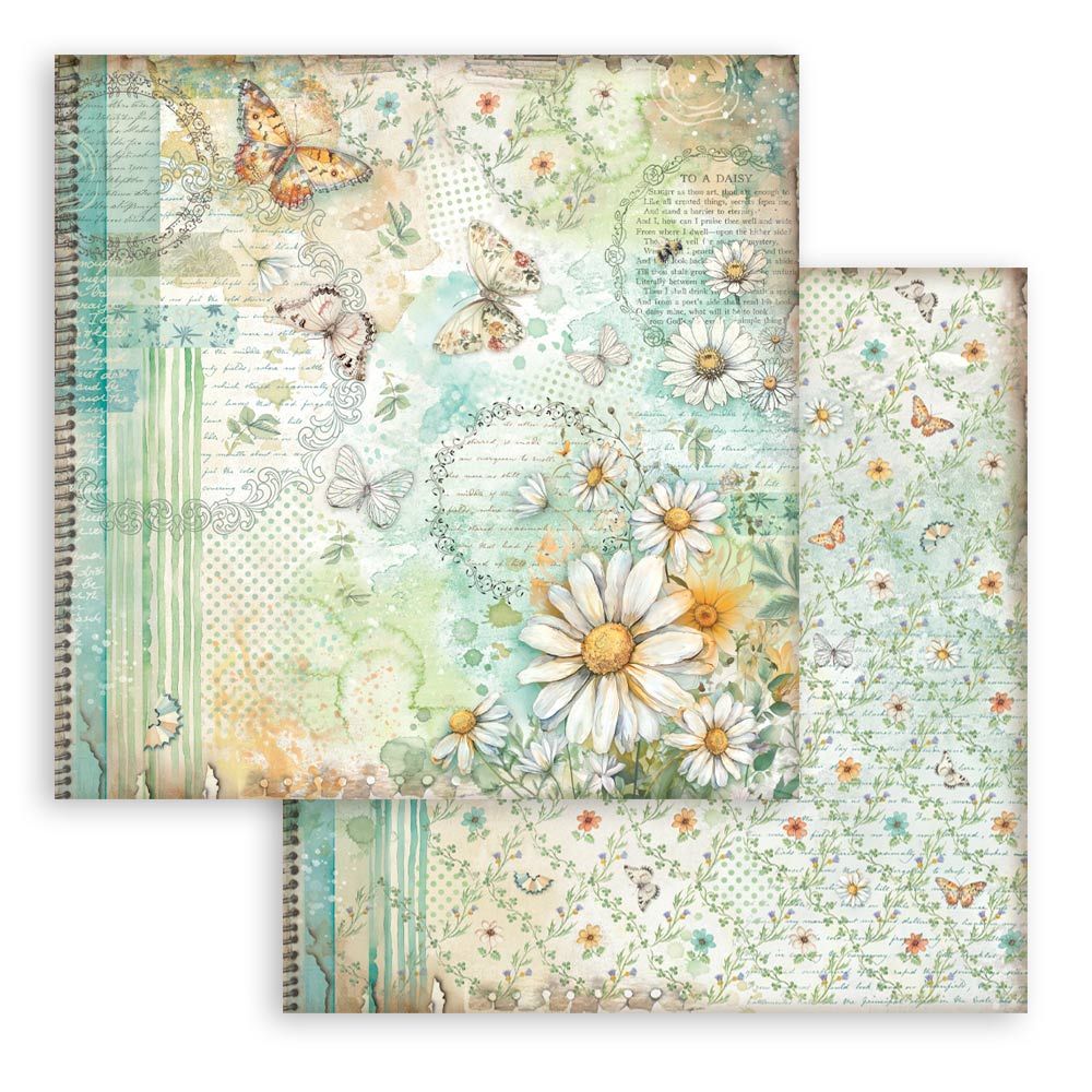 Daisy Art - 12x12 Double Sided Collection