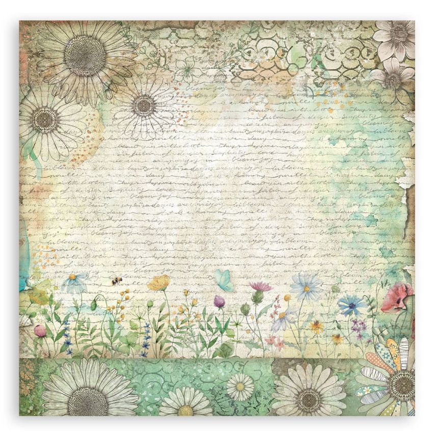 Daisy Art - 12x12 Single Sided Collection